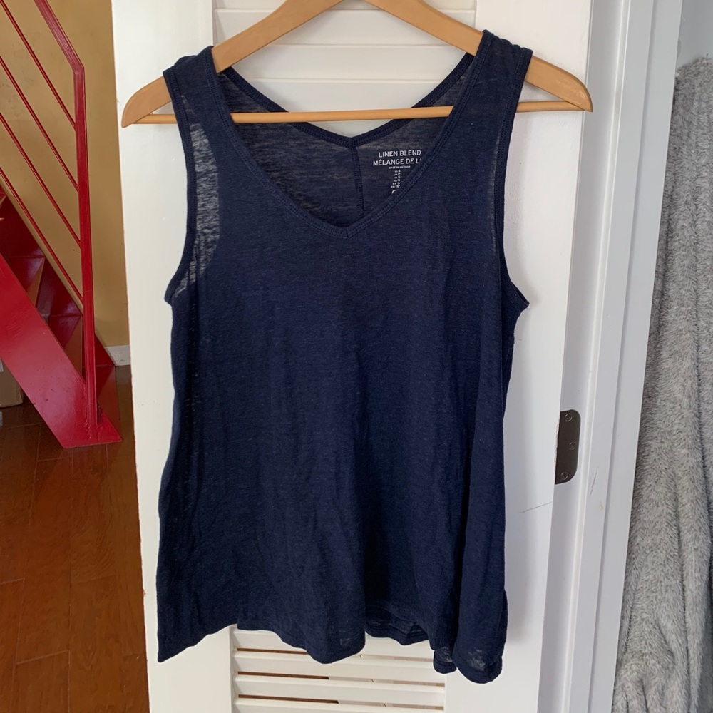 Simple Blue Tank